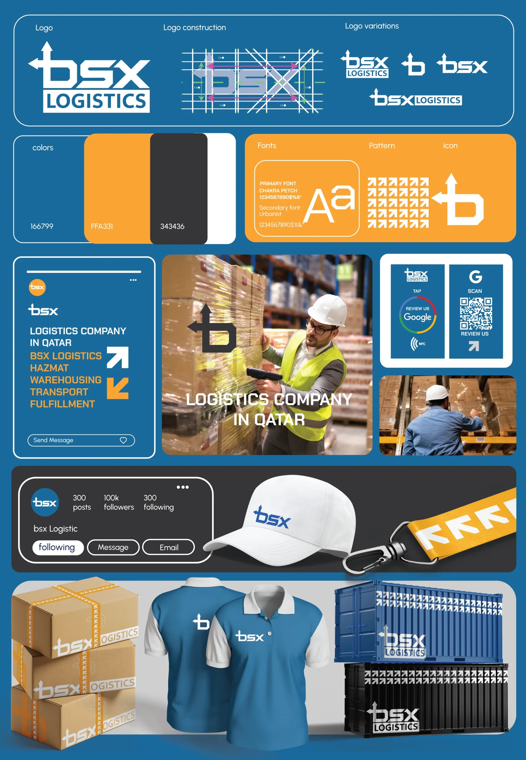 BSX Logistics Branding