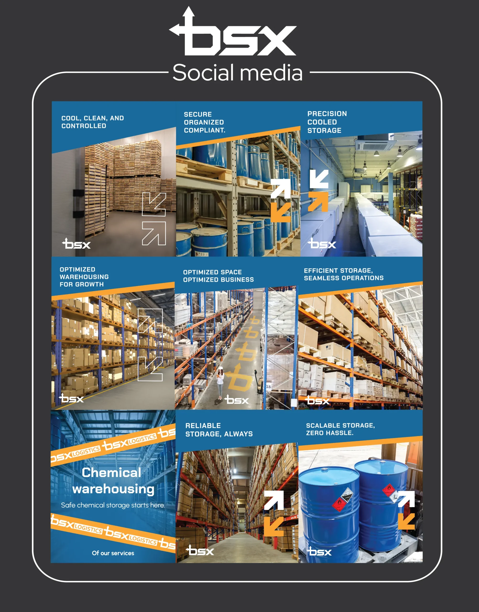 BSX Logistics Social Media